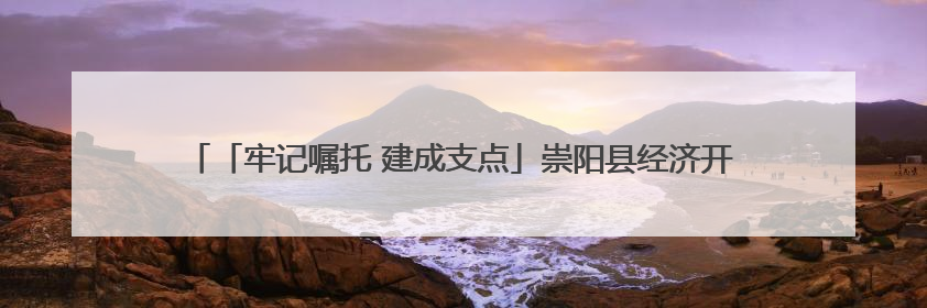 「牢记嘱托 建成支点」崇阳县经济开发区：优化营商环境 厚植兴业沃土