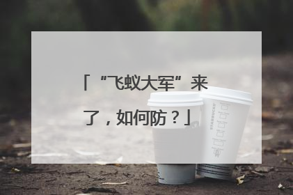 “飞蚁大军”来了，如何防？