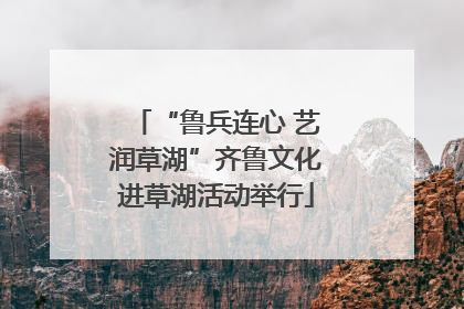 “鲁兵连心 艺润草湖”齐鲁文化进草湖活动举行