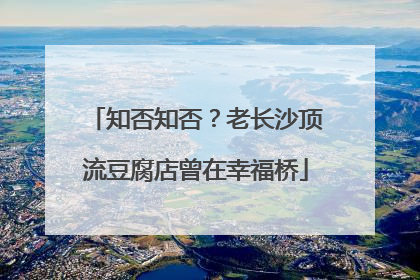 知否知否？老长沙顶流豆腐店曾在幸福桥