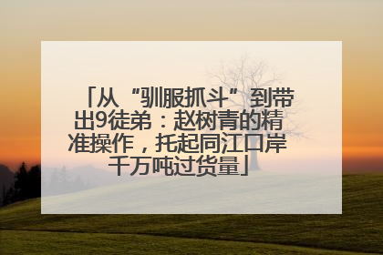 从“驯服抓斗”到带出9徒弟：赵树青的精准操作，托起同江口岸千万吨过货量