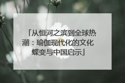 从恒河之滨到全球热潮：瑜伽现代化的文化蝶变与中国启示