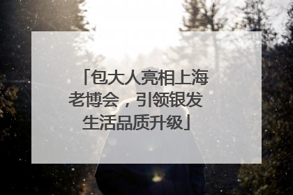 包大人亮相上海老博会，引领银发生活品质升级