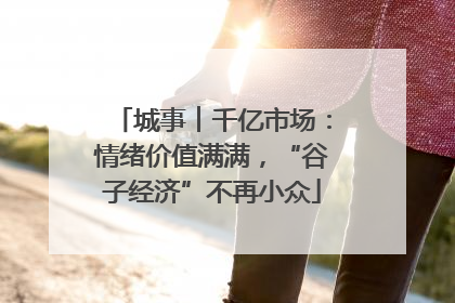 城事︱千亿市场：情绪价值满满，“谷子经济”不再小众