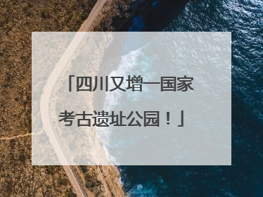 四川又增一国家考古遗址公园！
