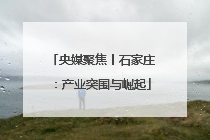 央媒聚焦丨石家庄：产业突围与崛起