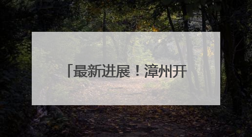 最新进展！漳州开发区金山学校进入预验收整改阶段