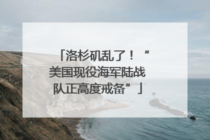 洛杉矶乱了！“美国现役海军陆战队正高度戒备”