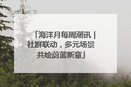 海洋月每周潮讯｜社群联动，多元场景共绘蔚蓝新章