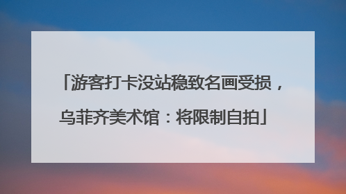 游客打卡没站稳致名画受损，乌菲齐美术馆：将限制自拍