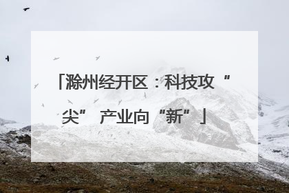 滁州经开区：科技攻“尖” 产业向“新”