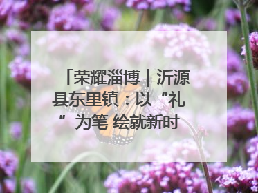 荣耀淄博｜沂源县东里镇：以“礼”为笔 绘就新时代乡风文明画卷