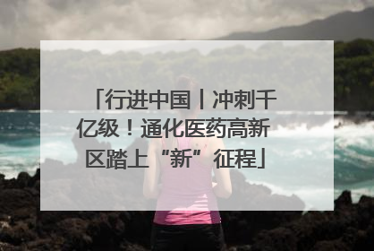行进中国丨冲刺千亿级！通化医药高新区踏上“新”征程