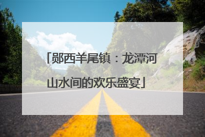 郧西羊尾镇：龙潭河山水间的欢乐盛宴