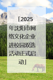 2025年沈阳市网络文化企业进校园双选活动正式启动