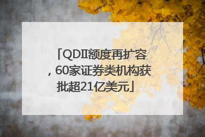 QDII额度再扩容，60家证券类机构获批超21亿美元